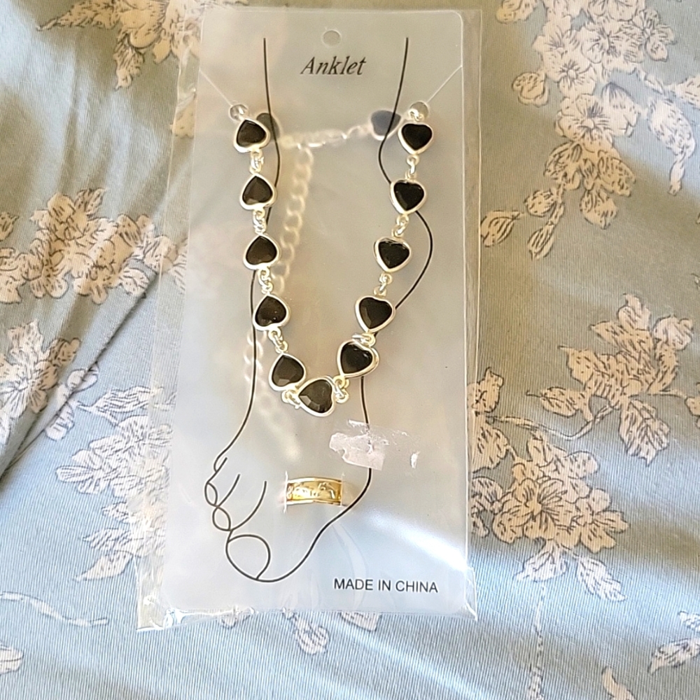 Anklet and toe ring